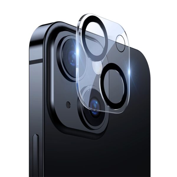 Baseus Full-Frame Lens Film for iPhone 13/13 Mini Transparent 2PS