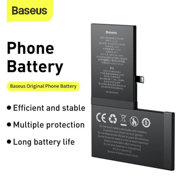 Baseus Original I Phone X Battery 3000mAh