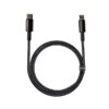 Baseus Tungsten Gold Type-C to iP PD 20W Data Cable 1M – Black Compatible With PD 18W; Recognition Chips For Fast Charging Devices 480Mbps of Transmission Rate; 5 Strands of Thickened Cores USB-C PD Cable for MacBook iPad Pro USB Wire USB Data Cable for IOS 14 13 12; Fast Charging Data Cable for iPhone