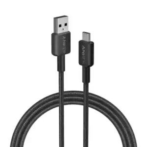 Anker 322 USB-A to USB-C Nylon Braided Charging Cable 3ft